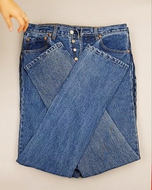 Фотография  670 - Джинсы LEVIS муж #7,6 кг, ЛОТ №7014 оптом в Костроме и Костромской области