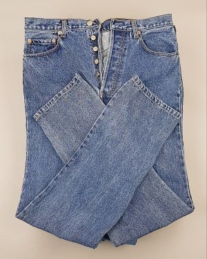 Фотография  725 - Джинсы LEVIS муж #7,6 кг, ЛОТ №7015 оптом в Костроме и Костромской области